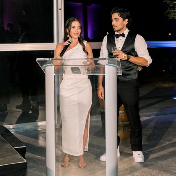 Bardot Rosalie Midi Dress Orchid White - Picture 5 of 5